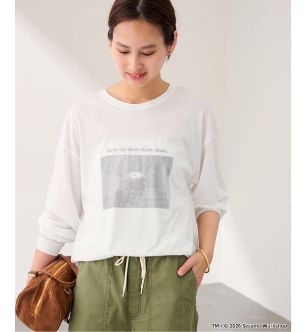 FRAMeWORK「st johns 3rd club/セントジョンズサードクラブ クッキーモンスター ロンT」|Tシャツ・カットソー|