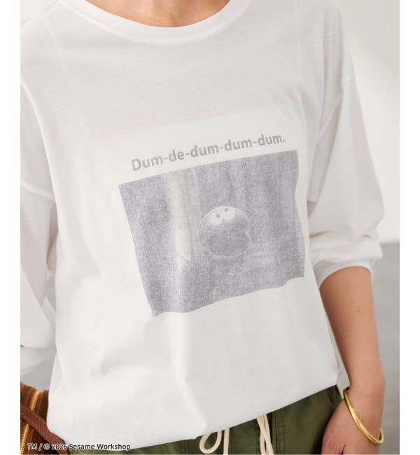 FRAMeWORK「st johns 3rd club/セントジョンズサードクラブ クッキーモンスター ロンT」|Tシャツ・カットソー|