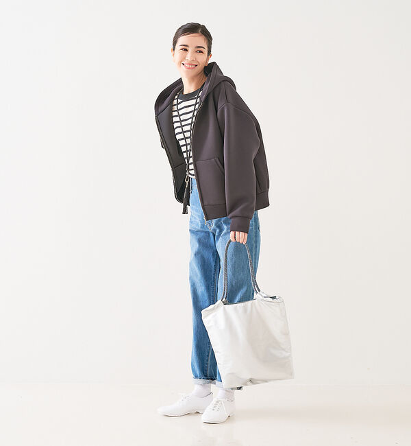 collex「【WEB限定】【CACHELLIE】コードハンドル メタリックトートバッグ」|トートバッグ|