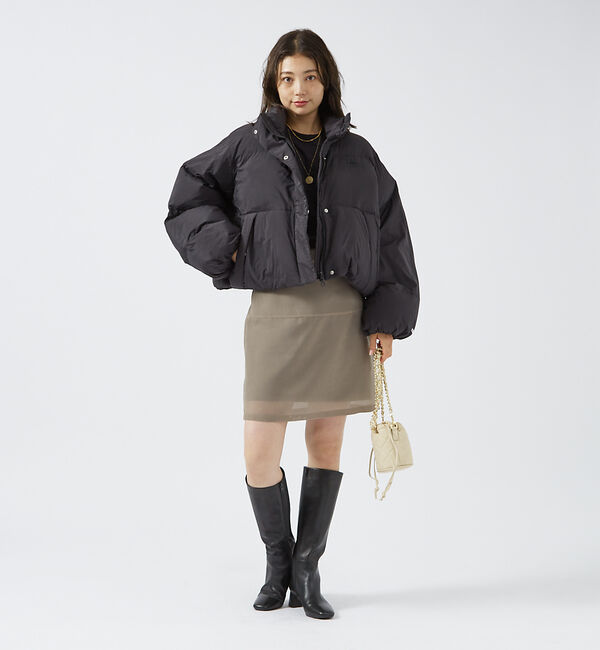 Rouge vif「25AW新色追加【KELTY/ケルティ】インサレーションクロップドジャケット /」|ダウン|