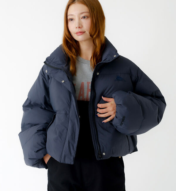 Rouge vif「25AW新色追加【KELTY/ケルティ】インサレーションクロップドジャケット /」|ダウン|ダークネイビー