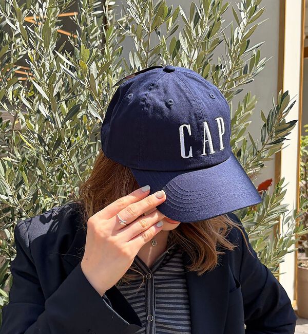Rouge vif「【byeA./バイエー】CAP ロゴ刺繍ベースボールキャップ」|その他|ネイビー