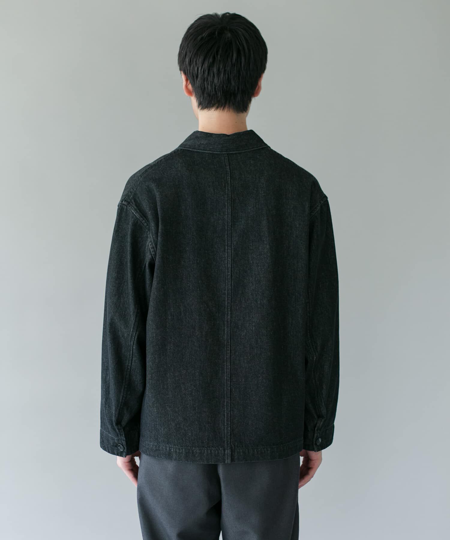 URBAN RESEARCH DOORS「デニムシャツカバーオール」|デニムジャケット|