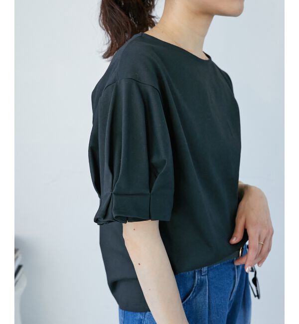  「コットンタックスリーブTシャツ」|Tシャツ・カットソー|
