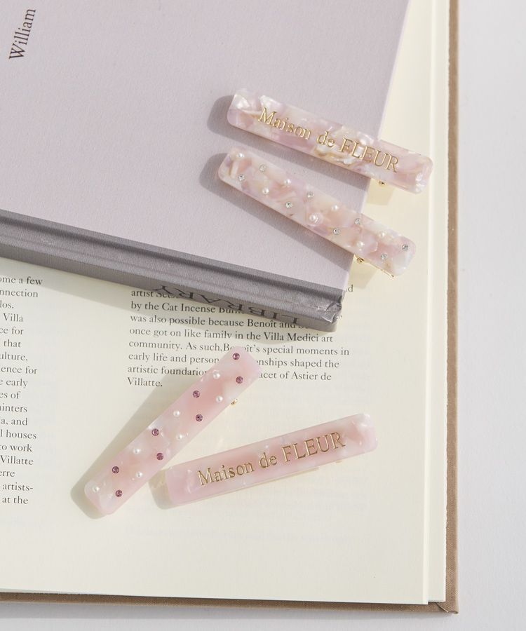 Maison de FLEUR「2セットアセチロゴクリップ」|その他|
