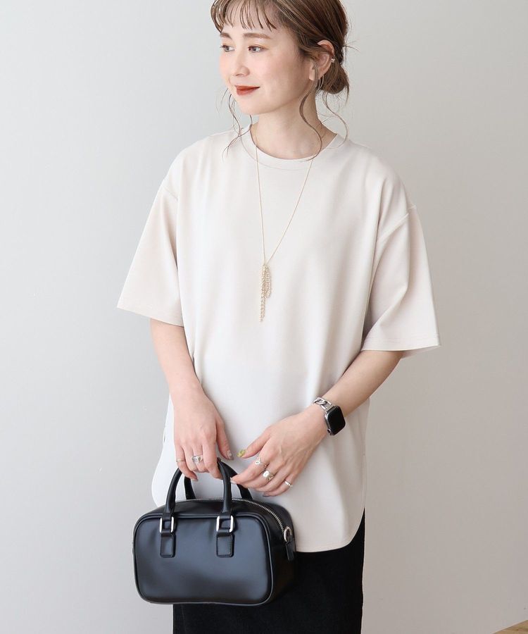 AMERICAN HOLIC「【接触冷感】ジョーゼットプルオーバー【WEB限定カラー有り】」|Tシャツ・カットソー|Light beige