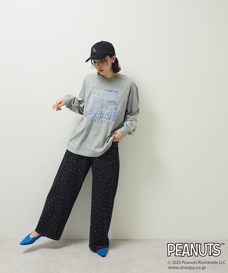 Green Parks「■PEANUTS ミュージカルノート ロンTEE」|Tシャツ・カットソー|