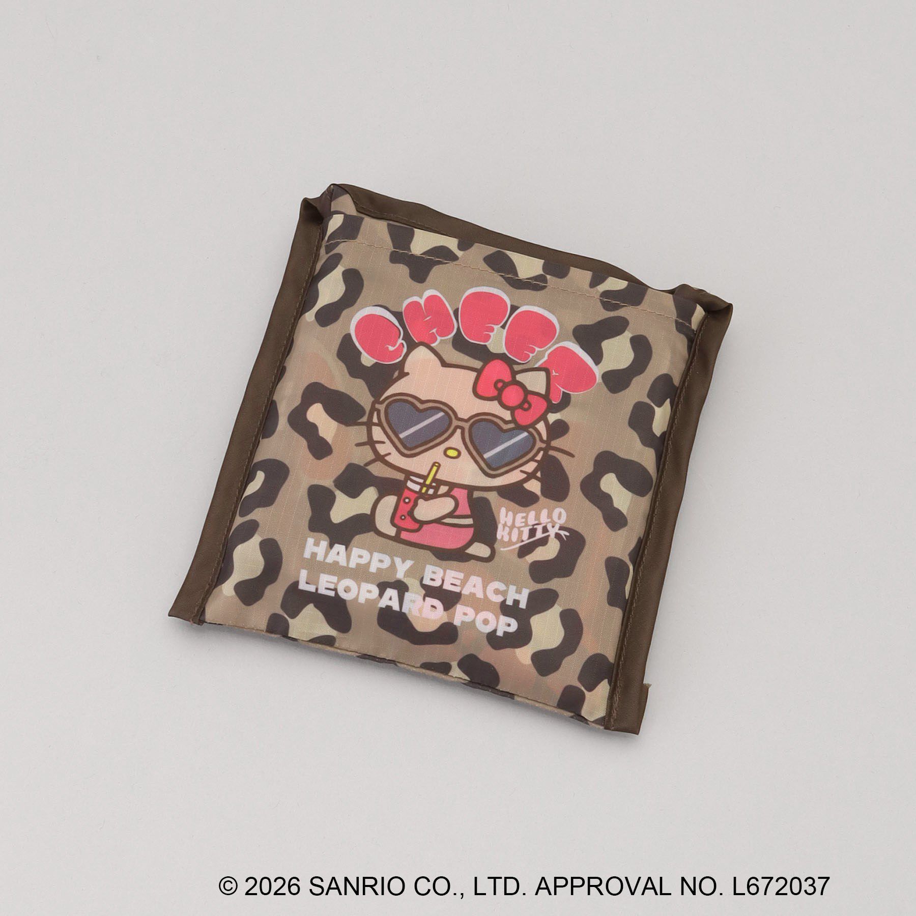 212 KITCHEN STORE「日焼けハローキティ エコバッグ LEOPARD BR」|その他|