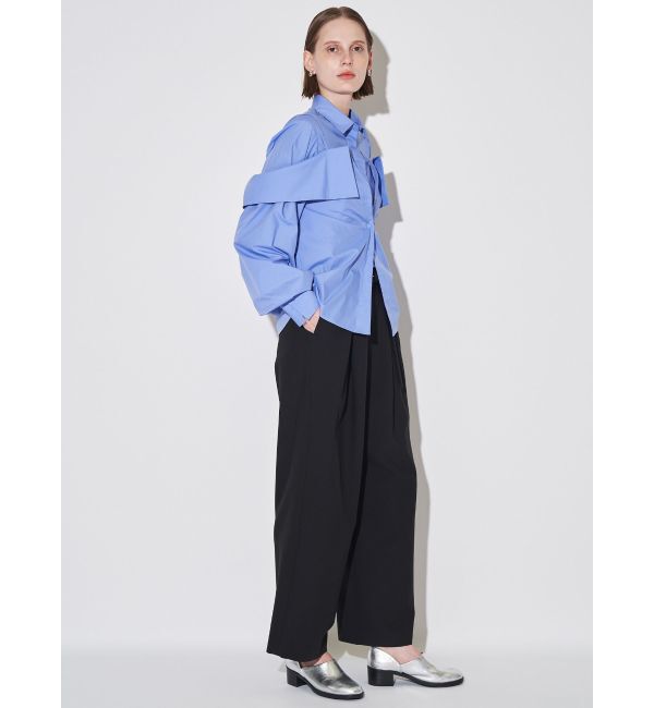 ELENDEEK「LAYERED OFF SHOULDER SH」|シャツ・ブラウス|