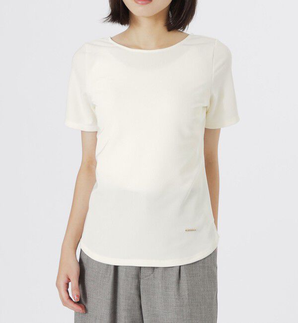  「コードピケ 2WAYストレッチTシャツ」|Tシャツ・カットソー|