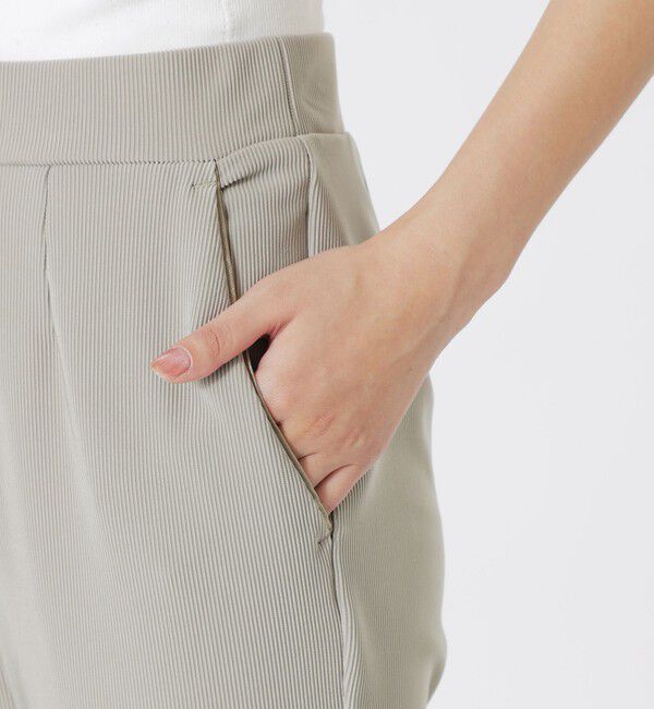  「コードピケ 2WAYストレッチ スリムパンツ」|その他|