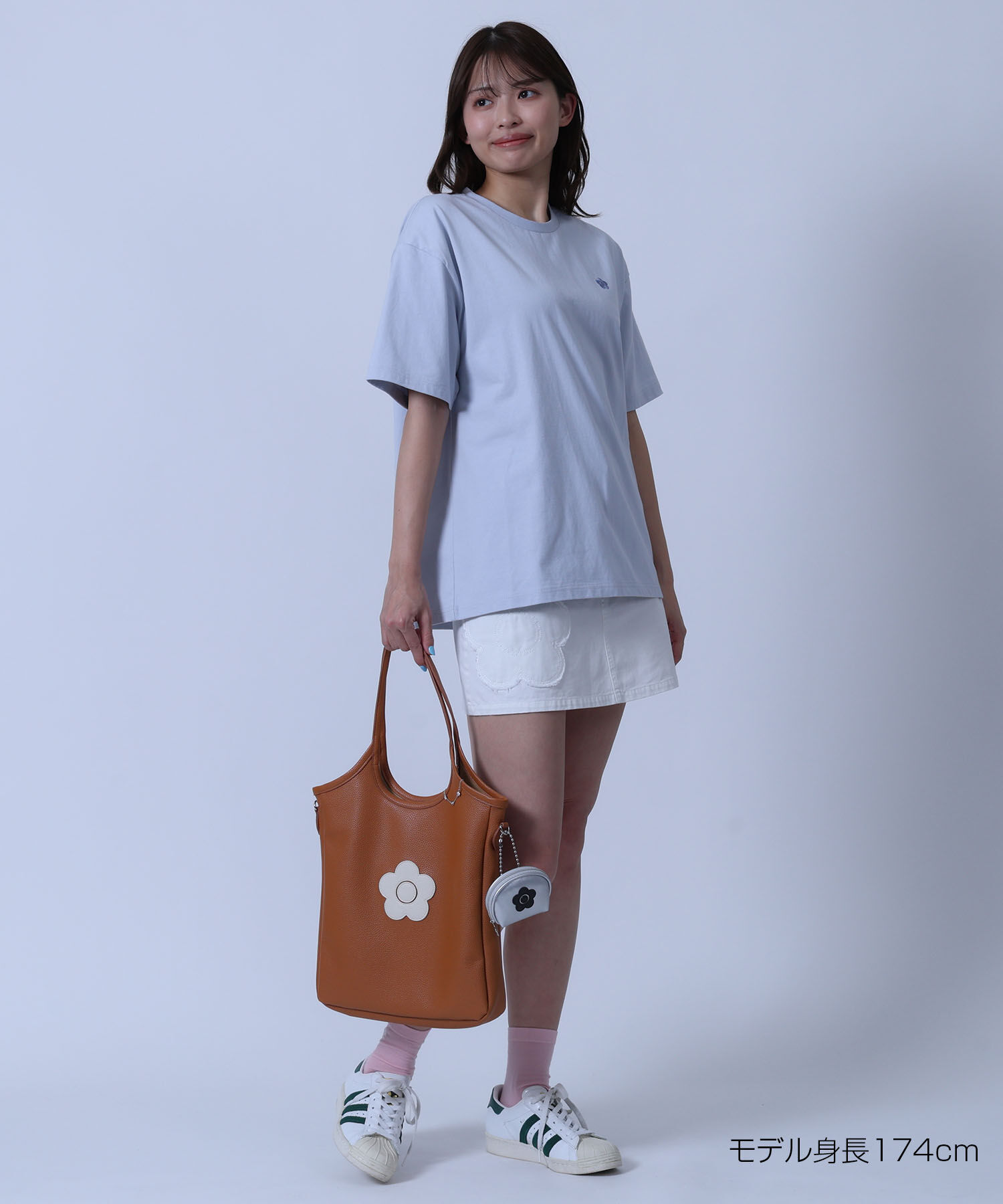 MARY QUANT「デイジーパッチデニムミニ スカート」|スカート|