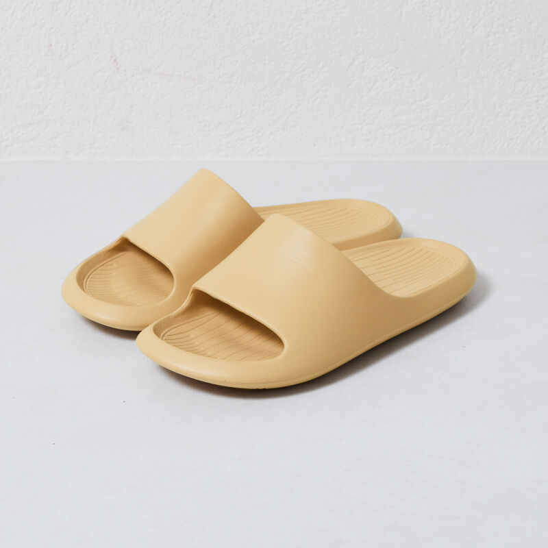 ORiental TRaffic「【WEB限定】ワイドベルトスリッパサンダル/G-0009」|サンダル|BEIGE