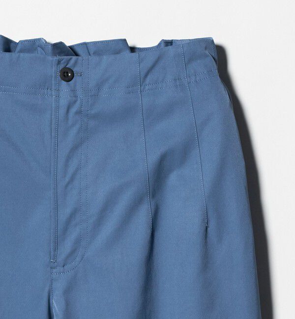 UNITED ARROWS「バック ギャザー リボンデザイン パンツ」|チノ|