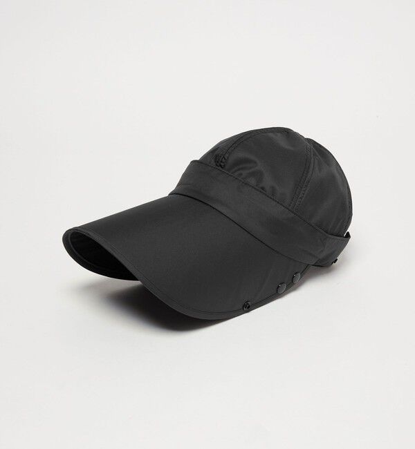 UNITED ARROWS green label relaxing「【WEB限定】＜Wpc.＞UVO 4WAY サンバイザー UVカット・はっ水」|キャップ・キャスケット|BLACK