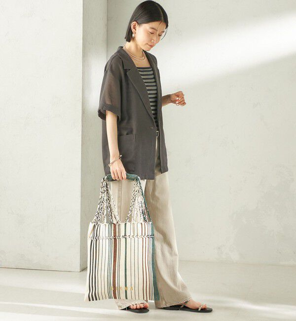 SHIPS for women「RAMESHWARI: ハンモック バッグ 26SS」|トートバッグ|