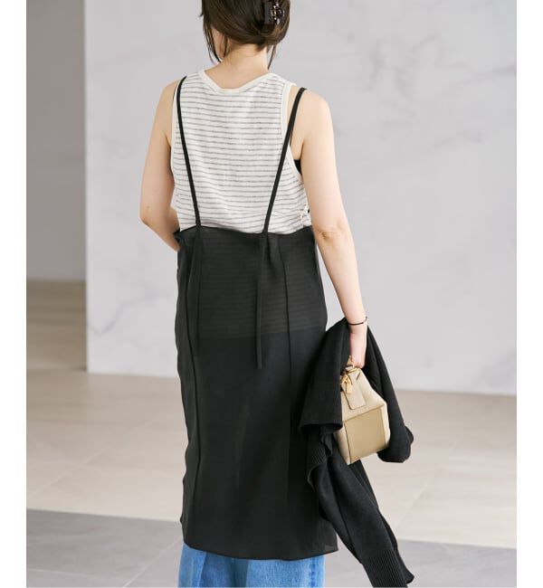 Plage「《追加》Sheer cupro cami ワンピース 2」|ワンピース|