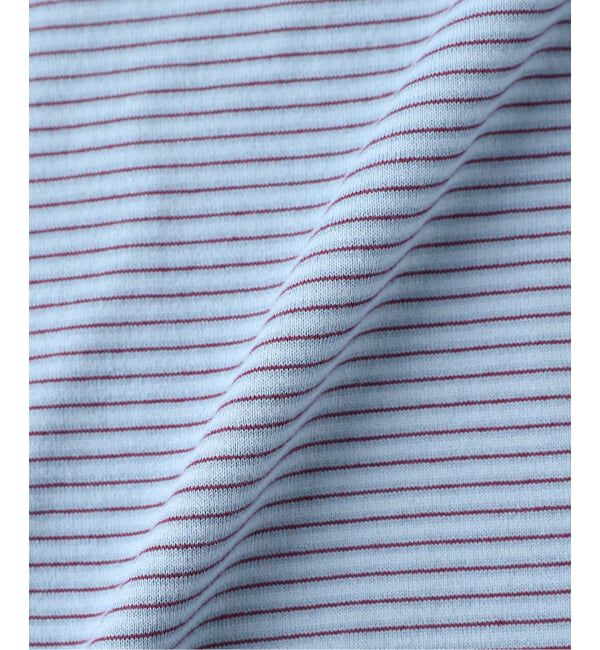 JOURNAL STANDARD relume「米富繊維 / Yonetomi 別注 ガーメントダイ ボーダー Tシャツ」|Tシャツ・カットソー|