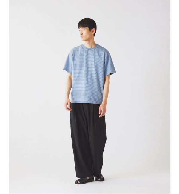 JOURNAL STANDARD relume「米富繊維 / Yonetomi 別注 ガーメントダイ ボーダー Tシャツ」|Tシャツ・カットソー|