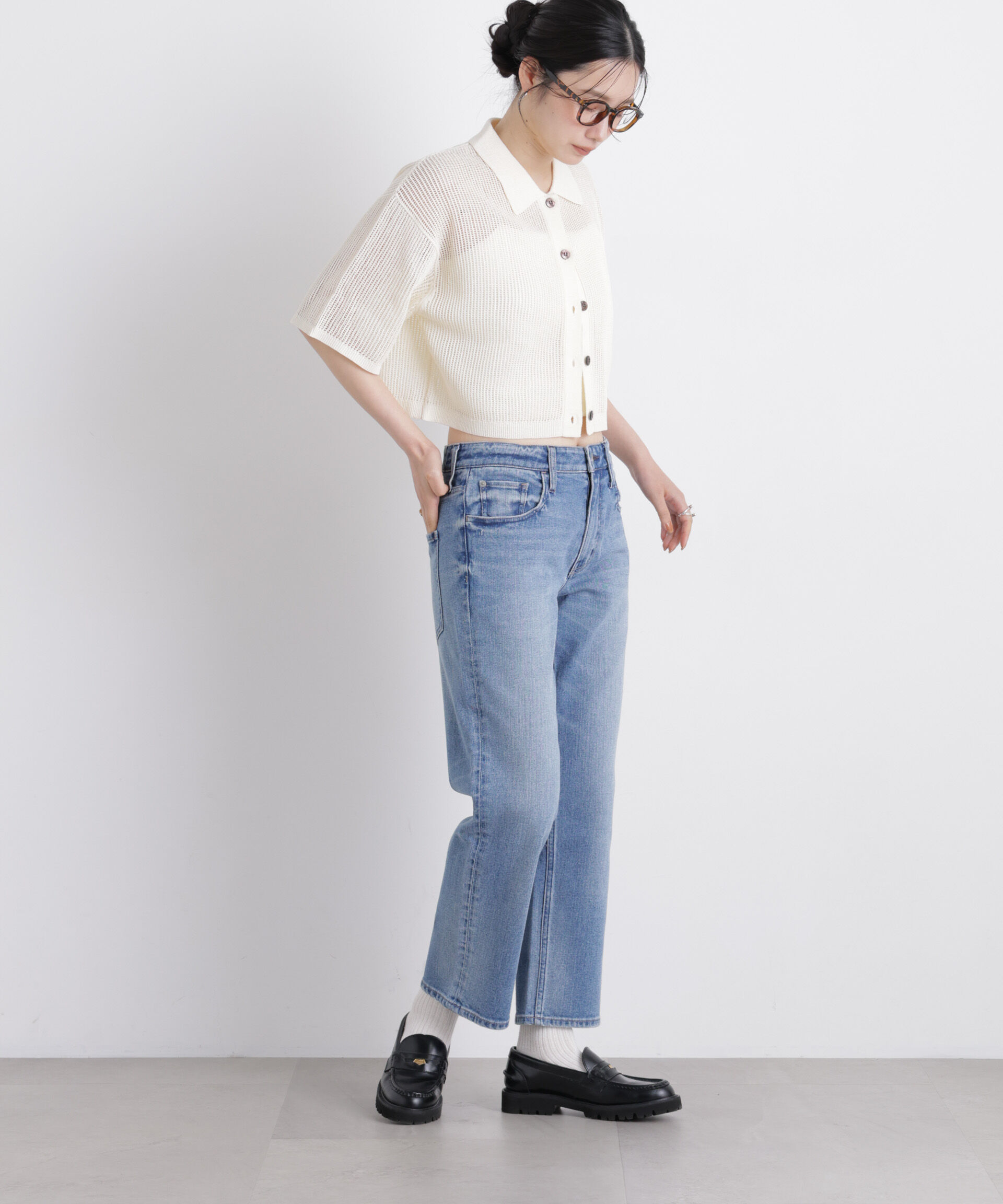 NANO universe「Healthy DENIM/別注 Tallow Ankle」|チノ|