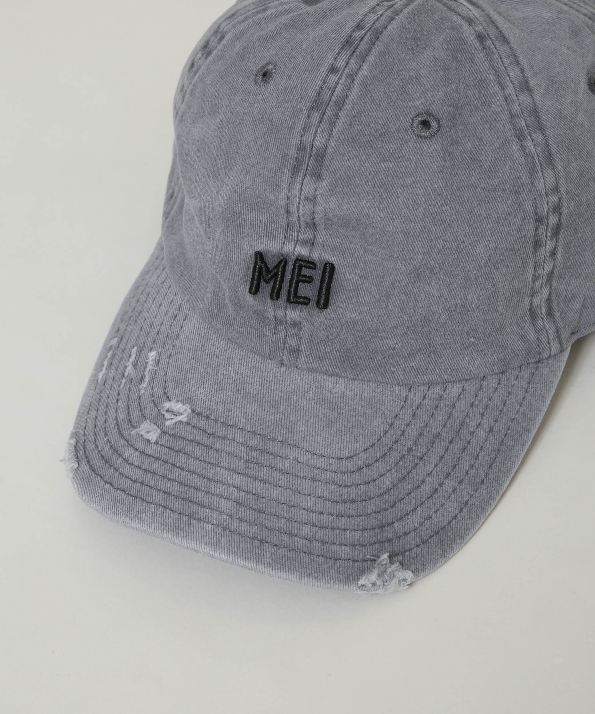 NANO universe「MEI/MEI PIGMENTWASH & DAMAGE CAP」|キャップ・キャスケット|