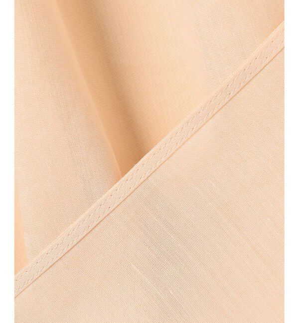 BEIGE,「【人気シリーズ】PAULINE / リネンヴィスコースレースブラウス」|シャツ・ブラウス|