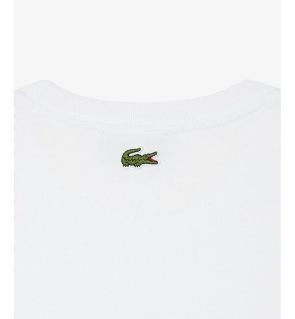 LACOSTE「ビッグワニロゴプリントTシャツ」|Tシャツ・カットソー|