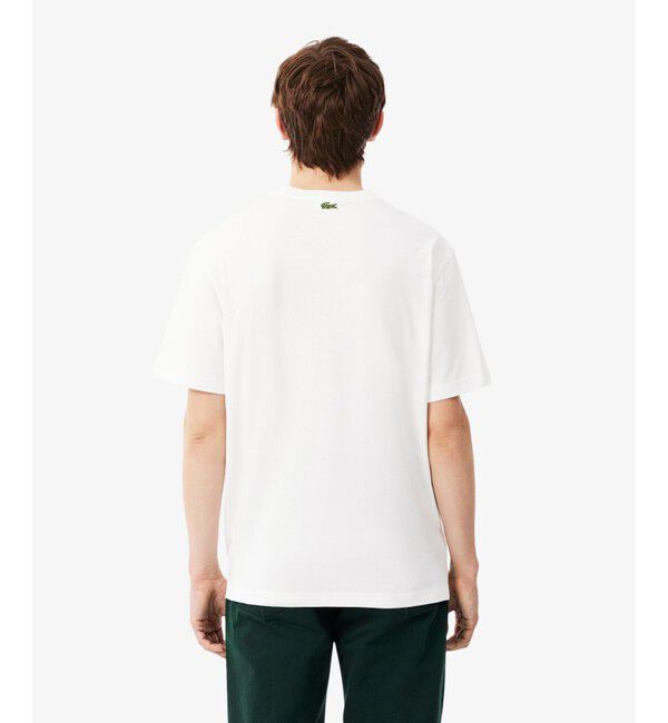 LACOSTE「ビッグワニグラフィックプリントTシャツ」|Tシャツ・カットソー|
