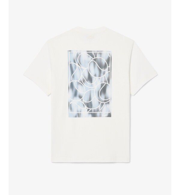 LACOSTE「テニスボールグラフィックプリントTシャツ」|Tシャツ・カットソー|