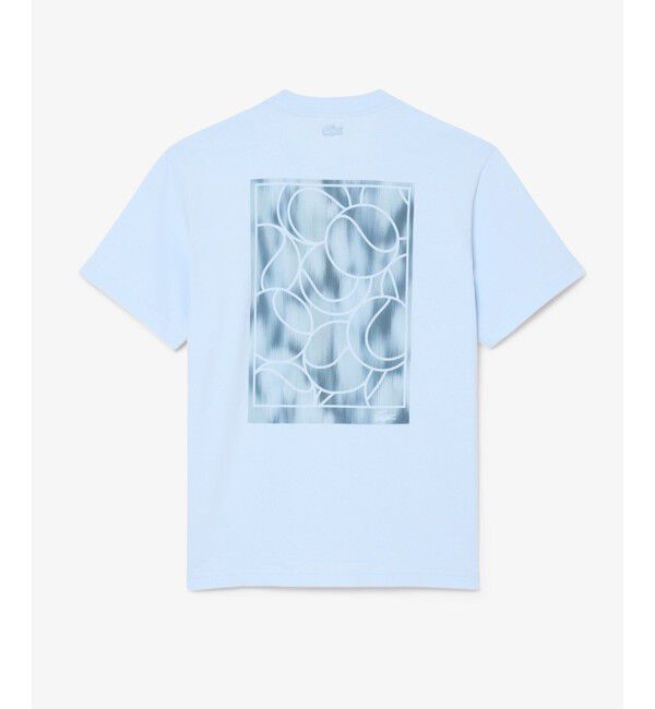 LACOSTE「テニスボールグラフィックプリントTシャツ」|Tシャツ・カットソー|
