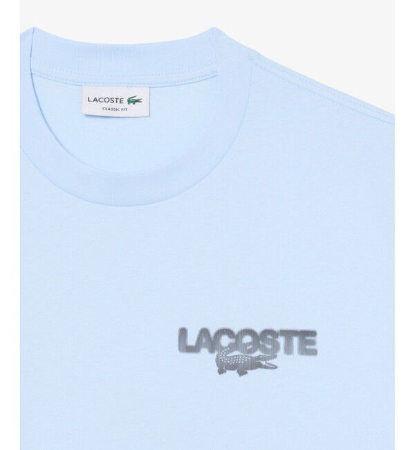 LACOSTE「テニスボールグラフィックプリントTシャツ」|Tシャツ・カットソー|