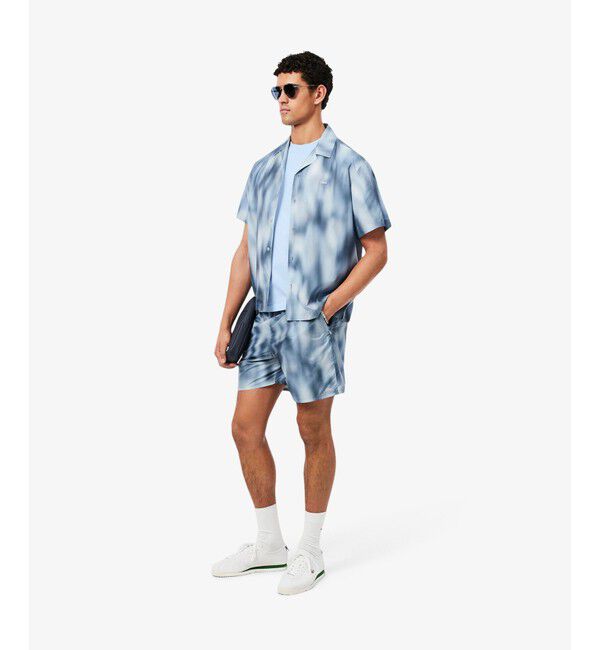 LACOSTE「テニスボールグラフィックプリントTシャツ」|Tシャツ・カットソー|