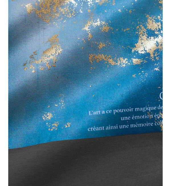 VIS「【接触冷感】箔グラフィックアートTシャツ」|Tシャツ・カットソー|