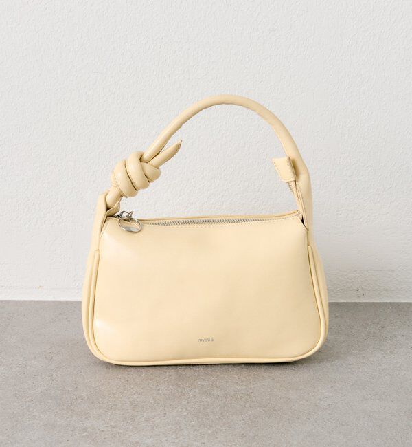  「結び目ハンドルBAG」|トートバッグ|イエロー