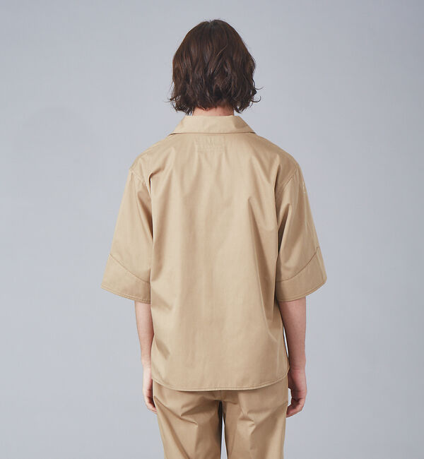 ABAHOUSE「【Dickies / ディッキーズ】別注 オーバーサイズ Wポケット オープンカ」|シャツ・ブラウス|