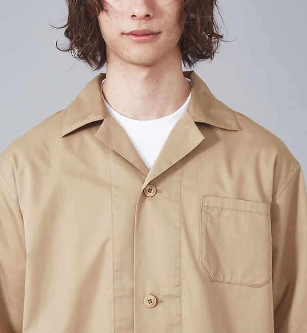 ABAHOUSE「【Dickies / ディッキーズ】別注 オーバーサイズ Wポケット オープンカ」|シャツ・ブラウス|