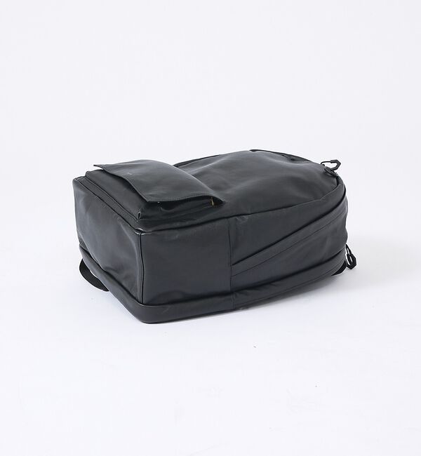 ABAHOUSE「【YArKA/ヤーカ】real leather flap pocket roun」|リュック|
