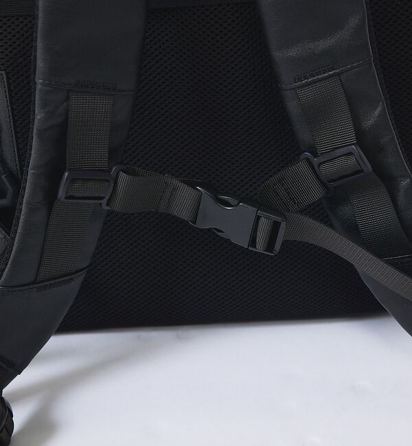 ABAHOUSE「【YArKA/ヤーカ】real leather flap pocket roun」|リュック|