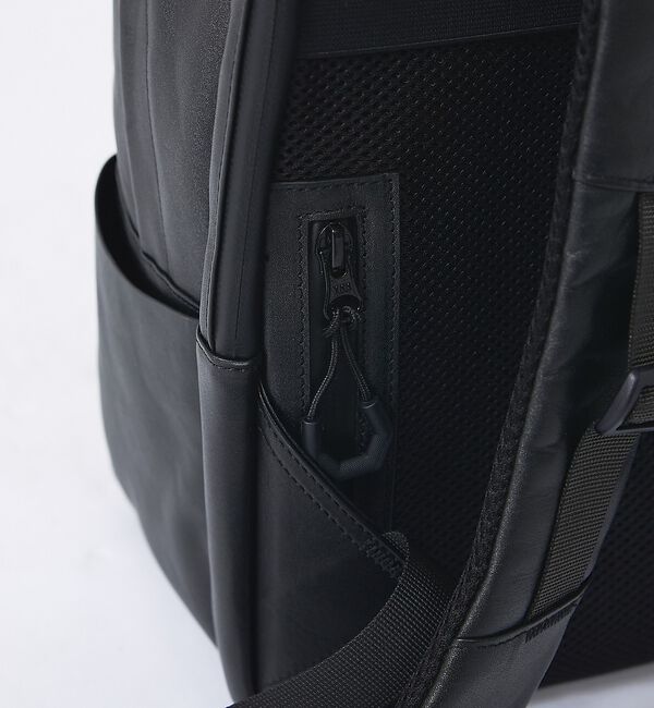 ABAHOUSE「【YArKA/ヤーカ】real leather flap pocket roun」|リュック|