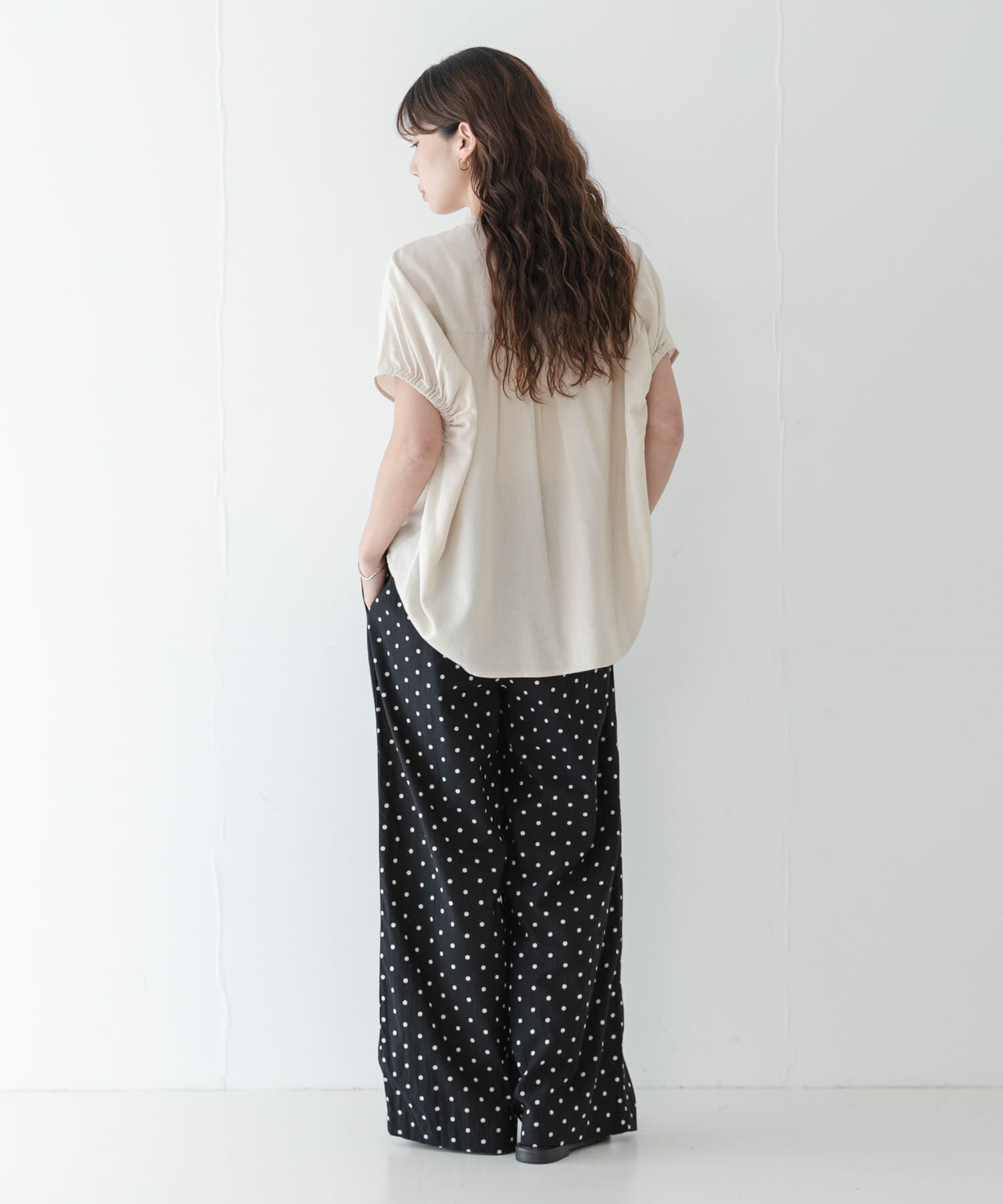 Sonny Label 「リネン混コクーンフレンチブラウス」|シャツ・ブラウス|