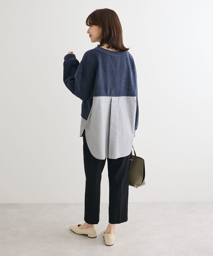 Green Parks「カットコーデュロイドッキングプルオーバー」|Tシャツ・カットソー|