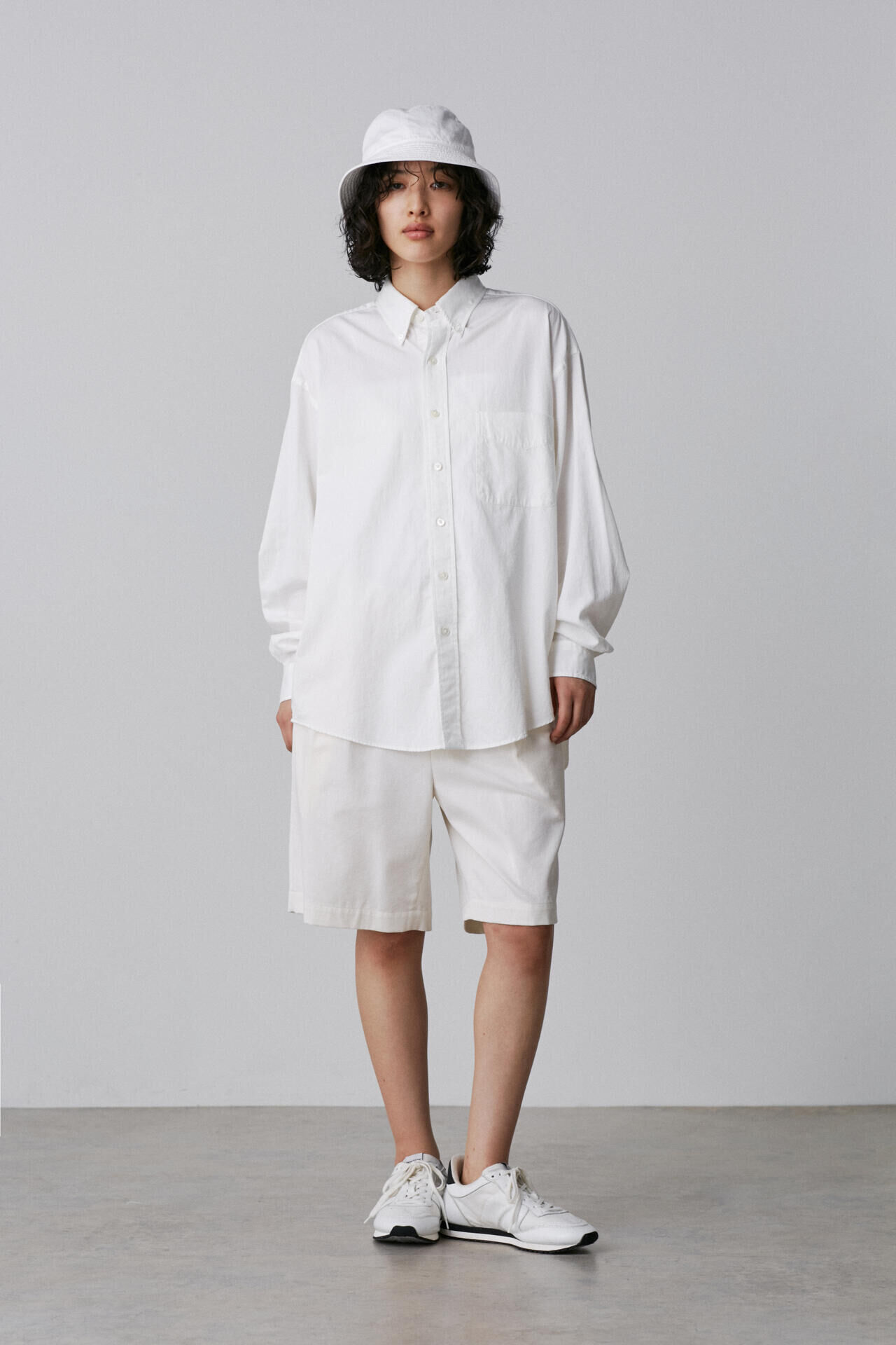 YLEVE 「Ｙ / ORGANIC COTTON WASHER SATIN SHIRT」|シャツ・ブラウス|