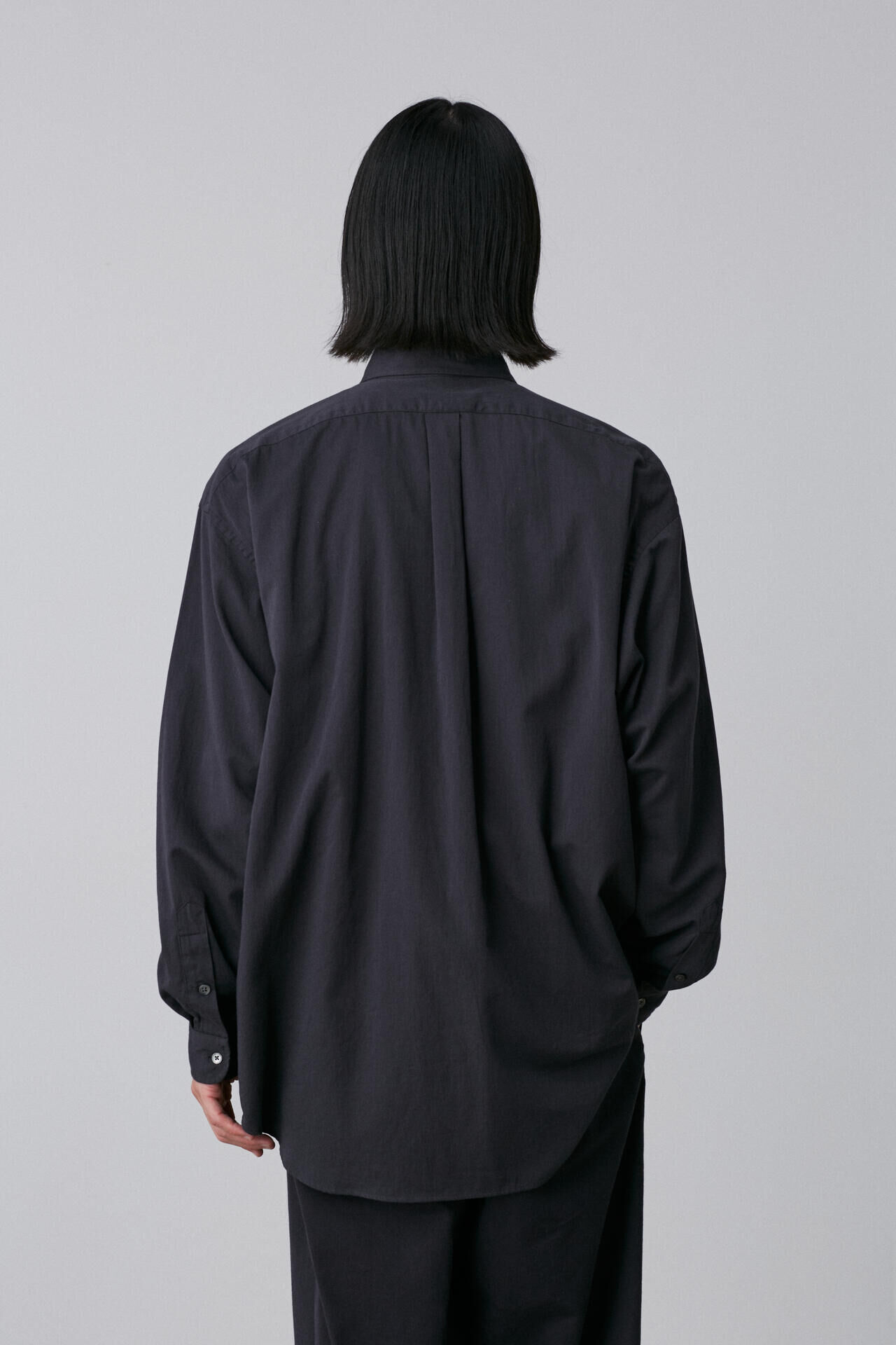 YLEVE 「Ｙ / ORGANIC COTTON WASHER SATIN SHIRT」|シャツ・ブラウス|