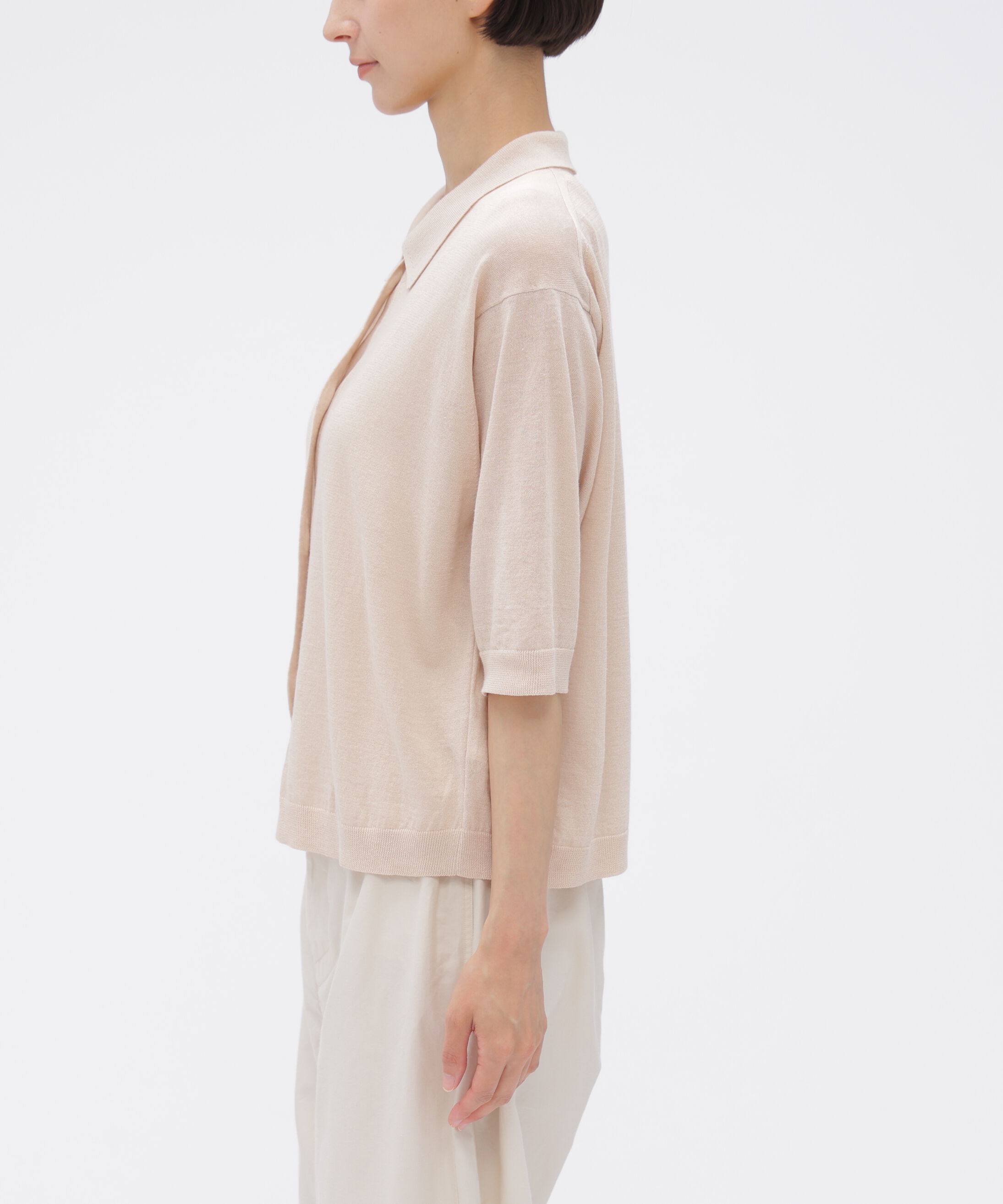 MARGARET HOWELL HOUSEHOLDGOODS「FINE LINEN COTTON KNITWEAR」|カーディガン|