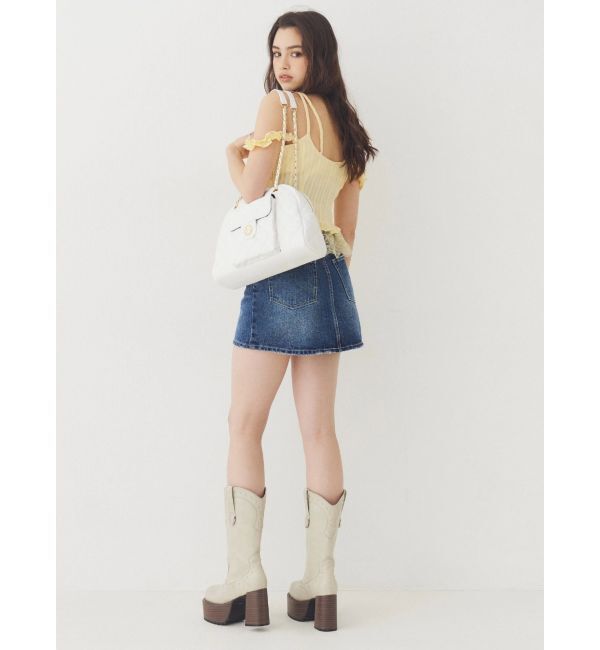EVRIS「キルティングチェーンポケットBAG」|ショルダー・メッセンジャー|