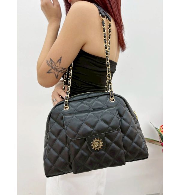 EVRIS「キルティングチェーンポケットBAG」|ショルダー・メッセンジャー|