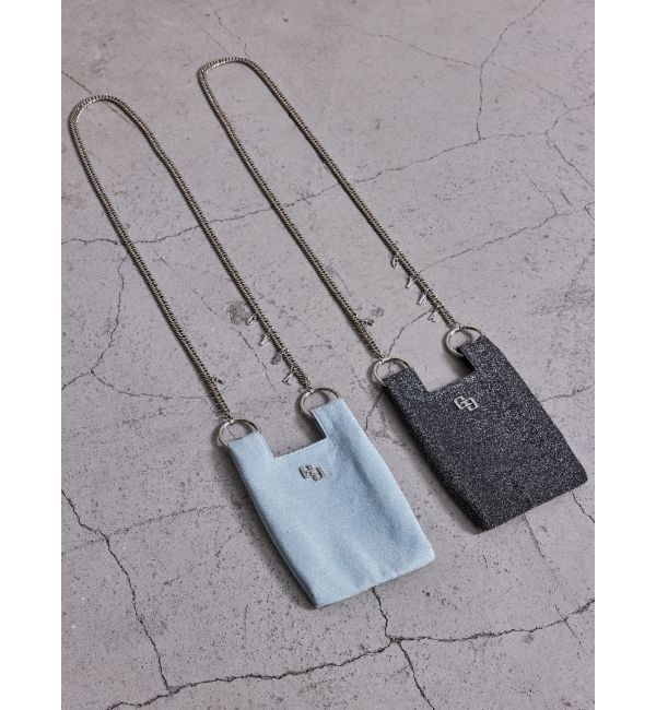 GYDA「GG GLITTERスマホショルダーBAG」|ショルダー・メッセンジャー|
