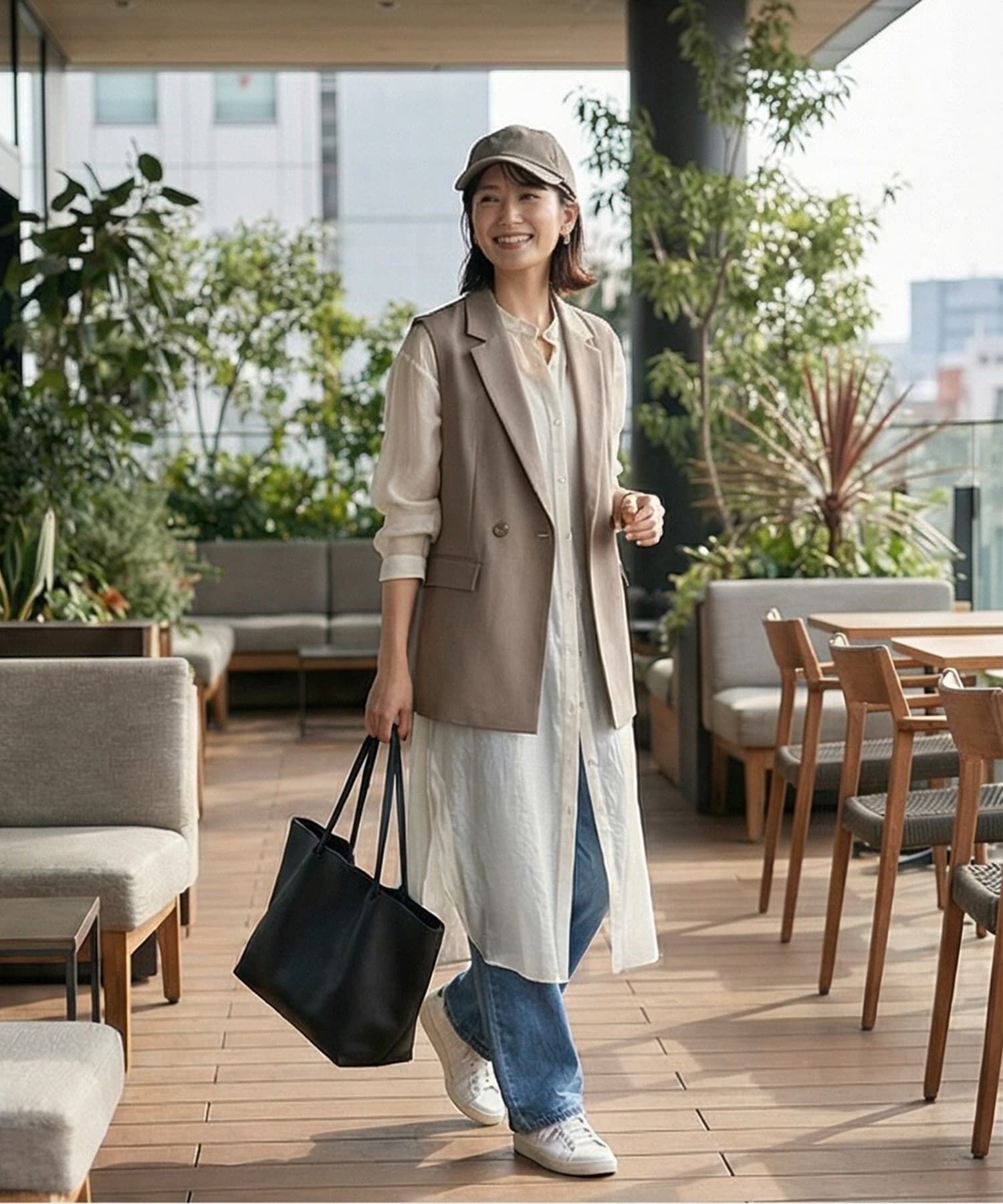 STYLE DELI「【DELI by】マチありA4シンプルトートバッグ」|トートバッグ|
