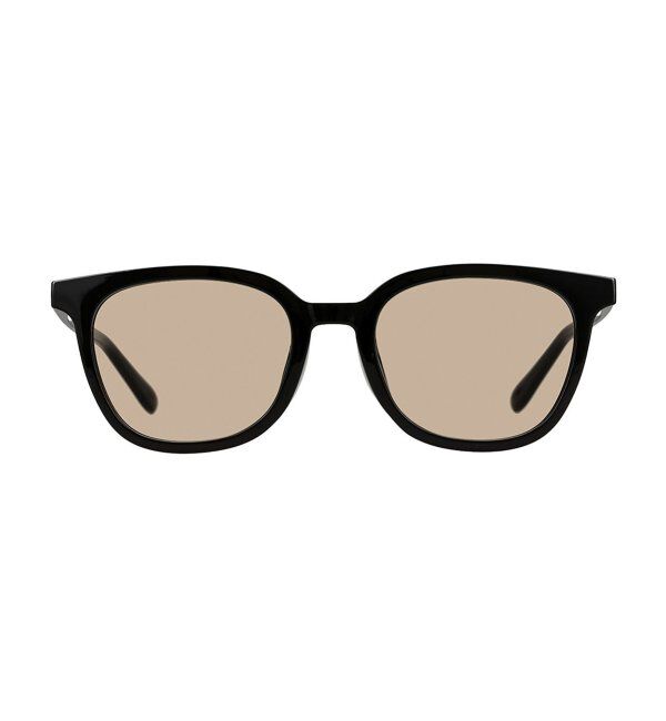  「【WEB限定】ウェリントン型 サングラス | 軽量 カラーレンズ トレンド 紫外線対策 UVカット 大きめサイズ」|サングラス|