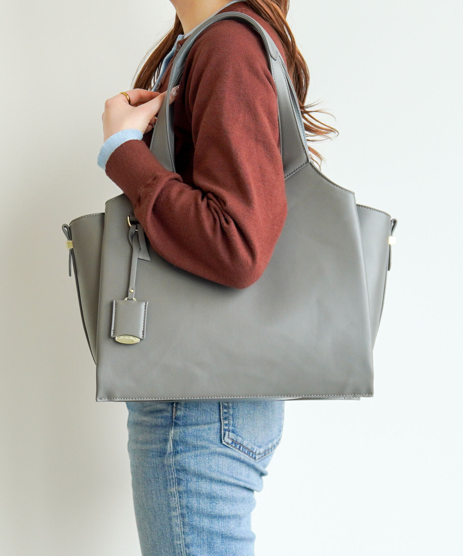  「ハンドバッグ ショルダーベルト付き Jewelna Rose アテナ ハンドバッグ A4サイズ 16322」|トートバッグ|